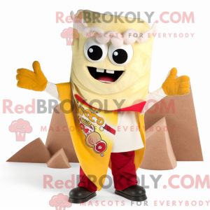 Mascot character of a Cream...