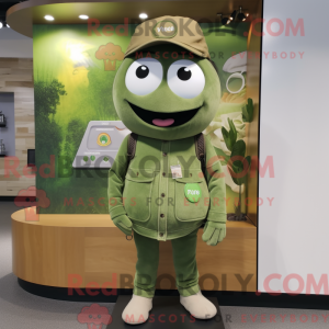 Mascottekarakter van een...