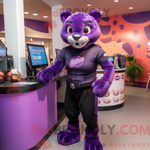 Mascot karakter van een...