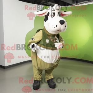 Mascot character of a Olive...
