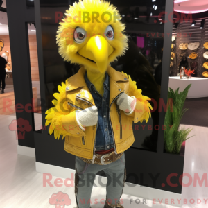 Mascottekarakter van een...