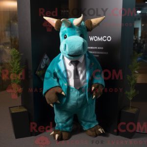 Maskot karakter af et...