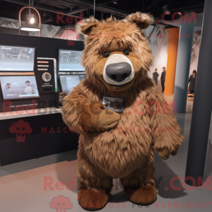 Personnage mascotte d un...