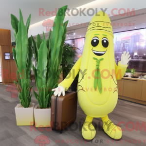 Mascot character of a Lemon...