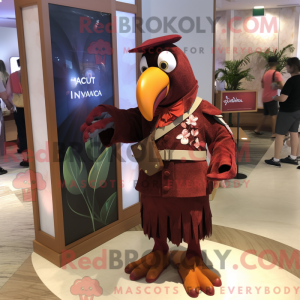 Mascot karakter van een...