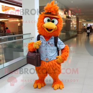 Orange Fried Chicken maskot...