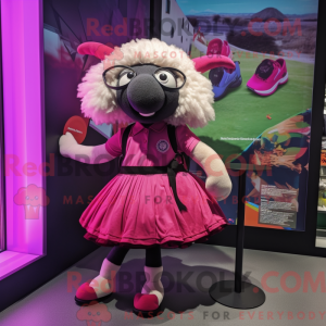 Mascottefiguur van een...