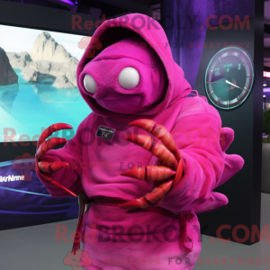 Mascot karakter van een...