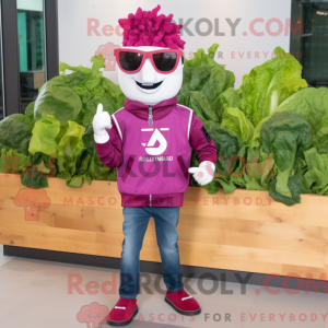 Maskot karakter af en...