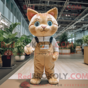 Mascot karakter van een...