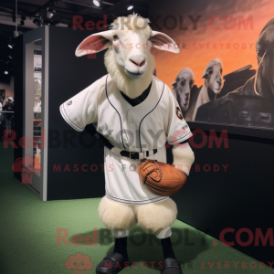 Mascot character of a White...