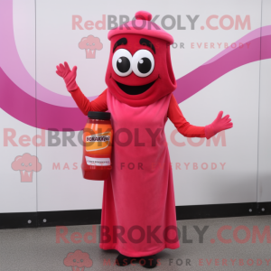 Mascottekarakter van een...