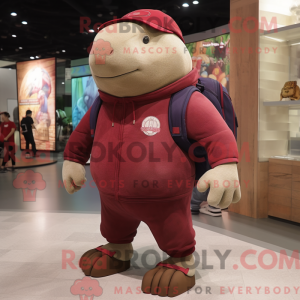 Maskot karakter af en...