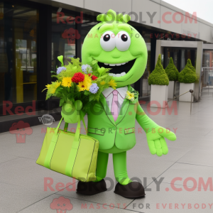 Maskot karakter af en...