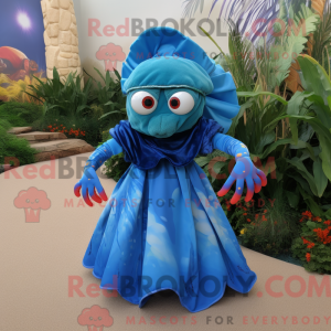 Mascot karakter van een...