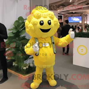 Mascot character of a Lemon...