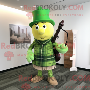 Mascottefiguur van een...