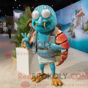 Mascot karakter van een...
