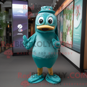 Figura de máscara de Teal...