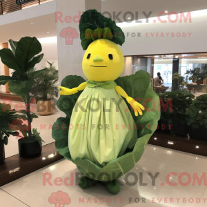 Mascottekarakter van een...