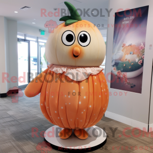 Mascottekarakter van een...