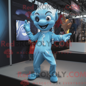 Mascot karakter van een...