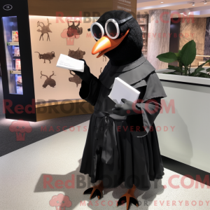 Mascot character of a Black...