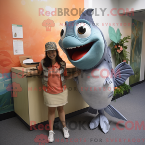 Mascot karakter van een...