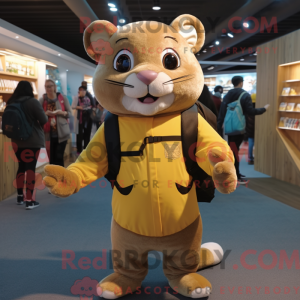 Maskot-karakter af en...