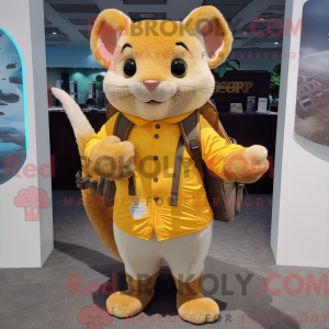 Mascot character of a Gold...