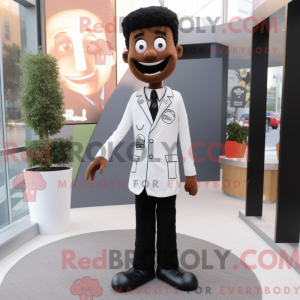 Mascot character of a Black...