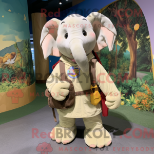 Mascottefiguur van een...