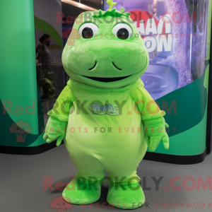 Mascot karakter van een...