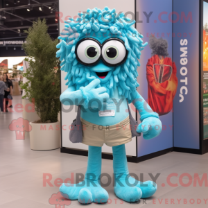 Mascot karakter van een...
