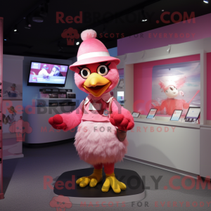Mascot karakter van een...