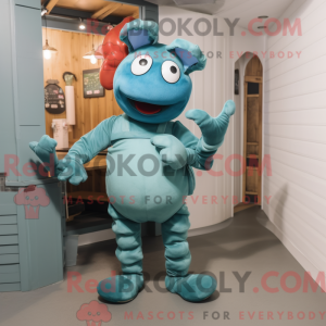 Personnage mascotte d une...