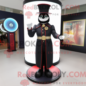 Mascot character of a Black...