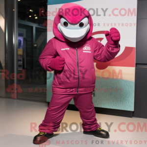 Mascot character of a...