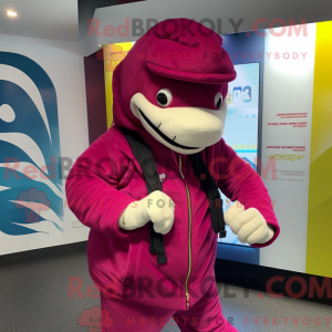 Mascot character of a...