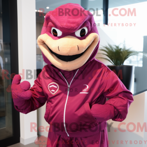 Mascot character of a...