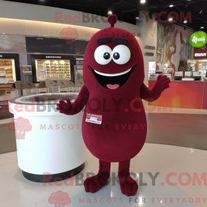 Mascot character of a...
