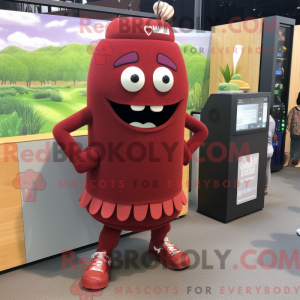 Mascot karakter van een...