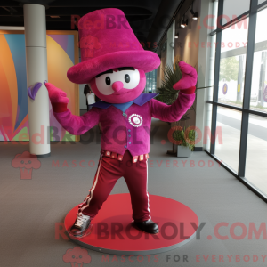 Mascottefiguur van een...