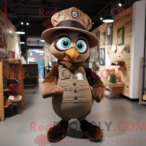 Mascottefiguur van een...