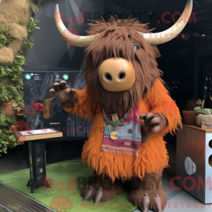 Personnage mascotte d un...