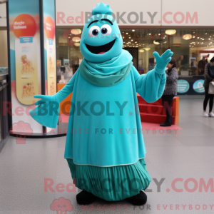 Maskotkarakter af en turkis...