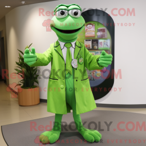 Mascottefiguur van een...