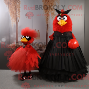 Mascot character of a Red...