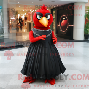 Mascot character of a Red...