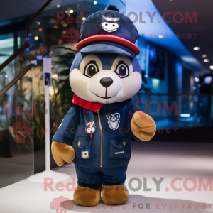 Mascot karakter van een...